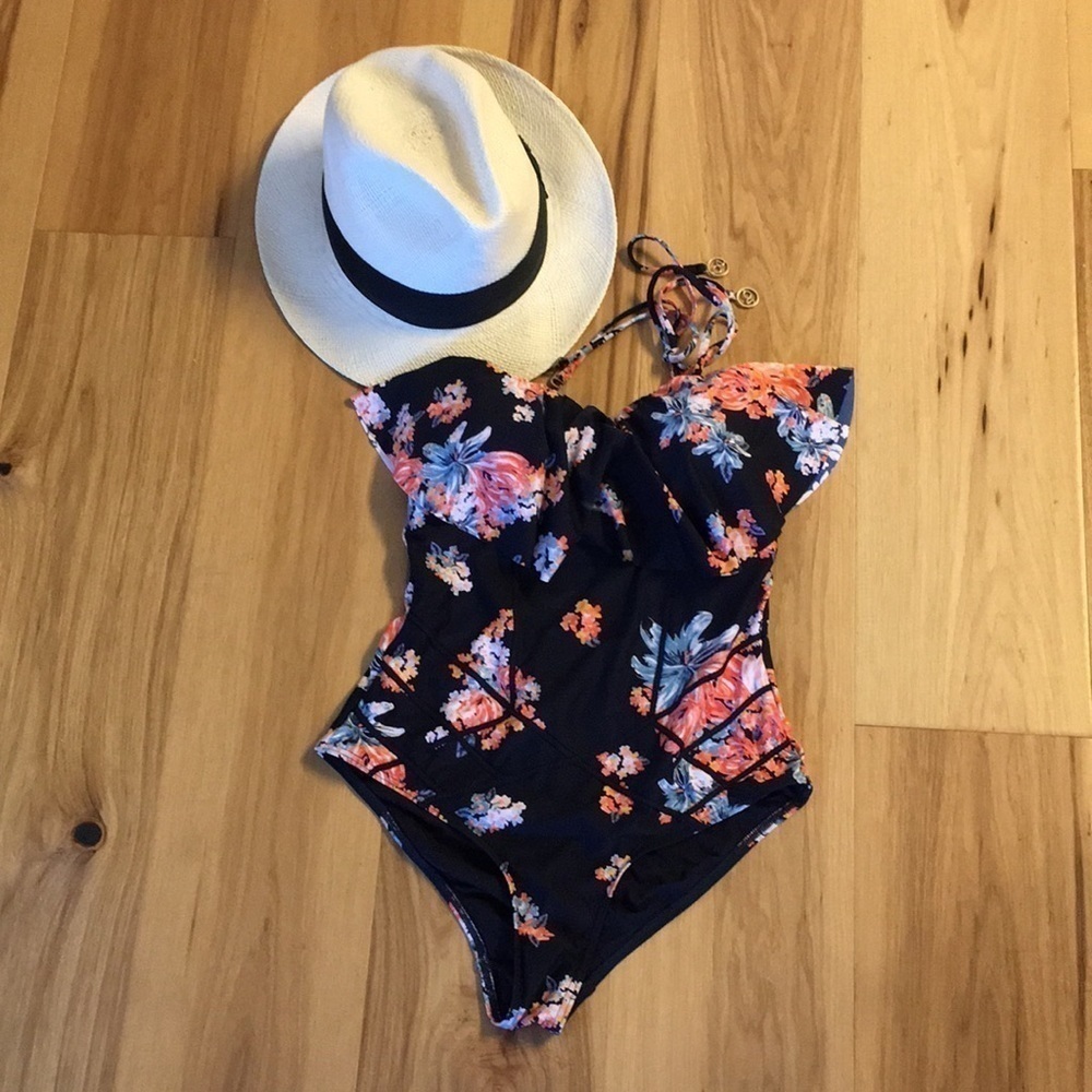 Bond-eye Australia Floral Flutter Goddess Bind 1PC Swimsuit. P/A864/250